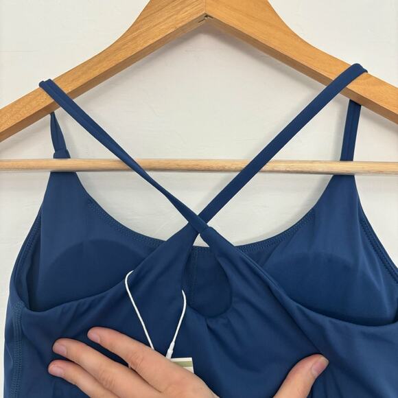 NWT Halara Softlyzero Navy Exercise Dress - Picture 6 of 9